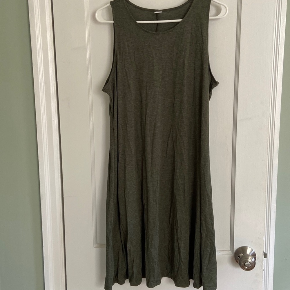 Green Old Navy Tank Dress